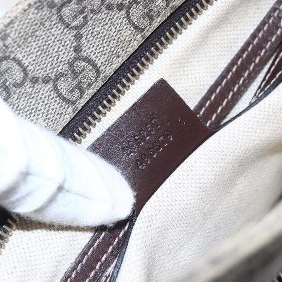 GUCCI GG Supreme Shoulder Bag PVC Beige Gold 295257 Auth bs29716 - Picture 12 of 16